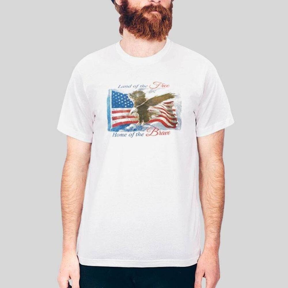 Disabled Veterans White Short Sleeve Graphic T-Shirt Men's Size Large